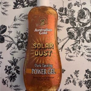 Solar Dust Dark Tanning Power Gel - Shimmering Orange